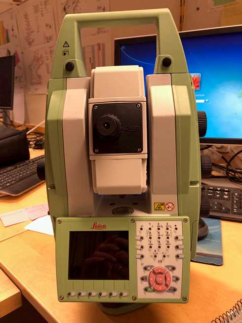 Totalstation/ mätinstrument Leica TM50 stulen i Göteborg